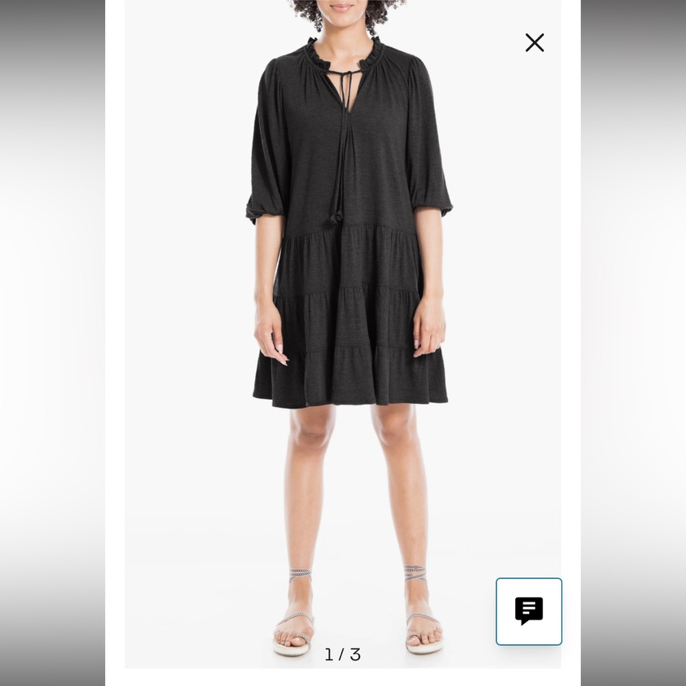 Max Studio Black Mini Dress